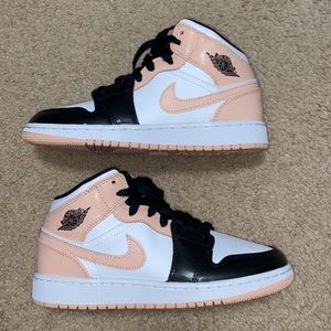 Jordan 1 Mid Crimson Tint GS